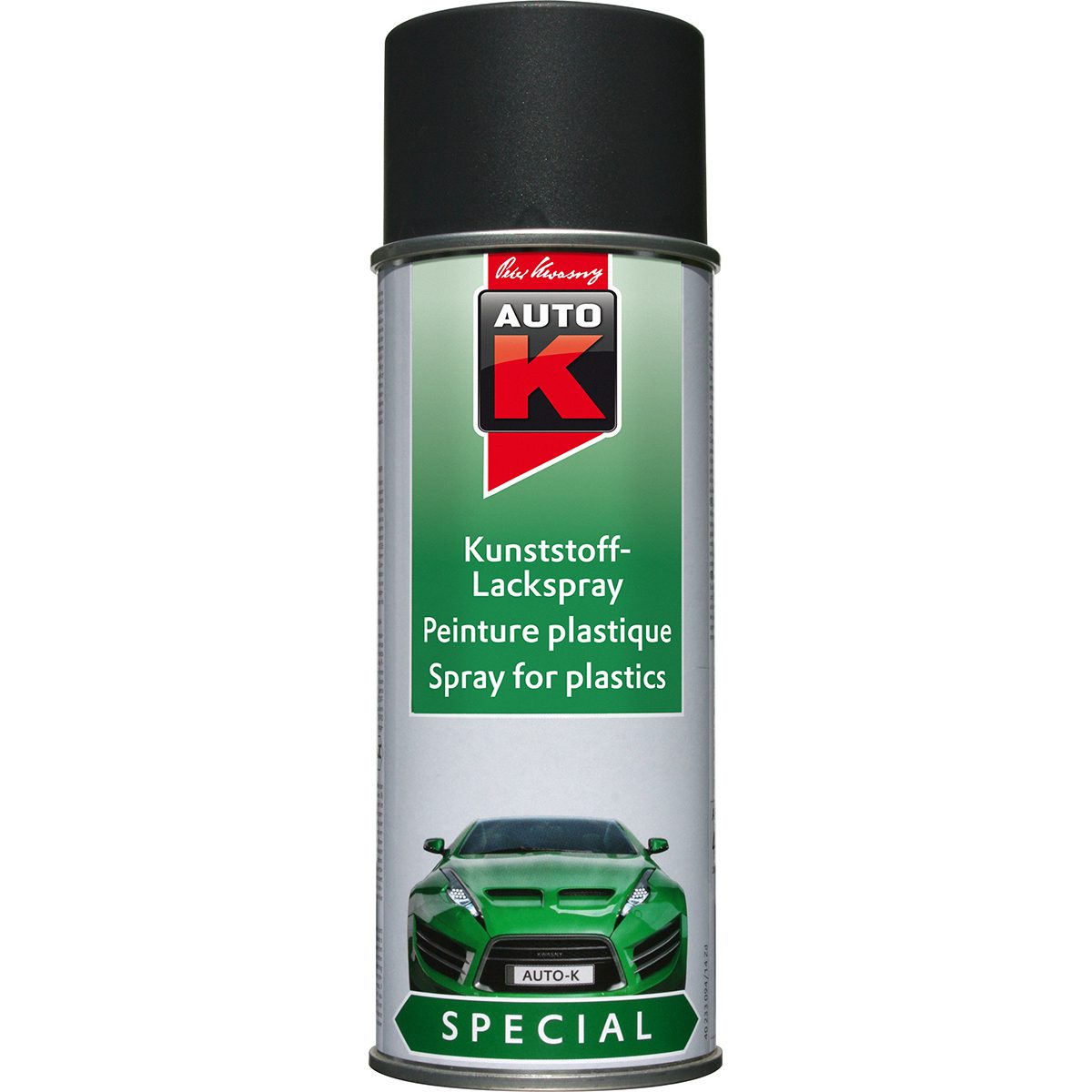 Kwasny Group AutoK 233096 SPRAY ΒΑΦΗΣ ΠΛΑΣΤΙΚΩΝ ΕΠΙΦΑΝΕΙΩΝ , ΑΝΘΡΑΚΙ - 400ML