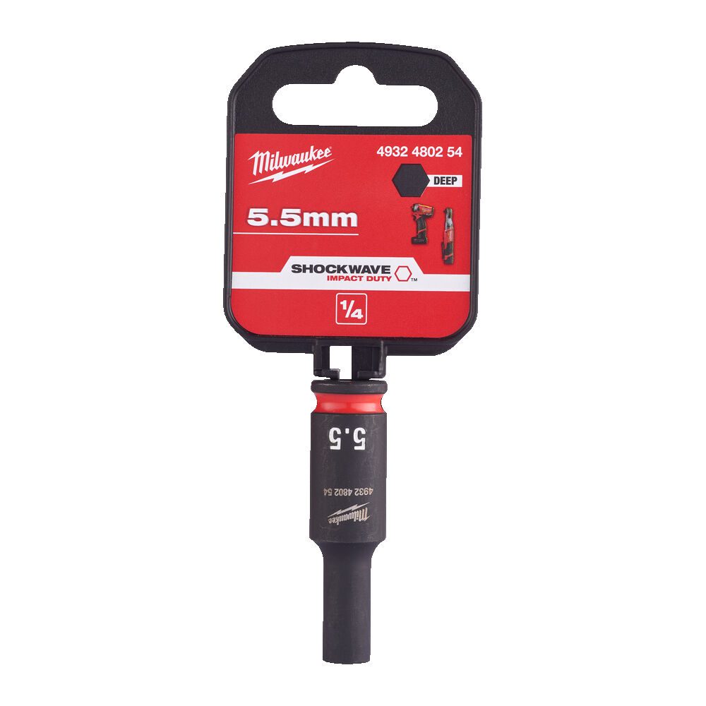 ¼˝ SHOCKWAVE™ ΜΑΚΡΥ ΚΑΡΥΔΑΚΙ ΚΡΟΥΣΗΣ 5.5 mm