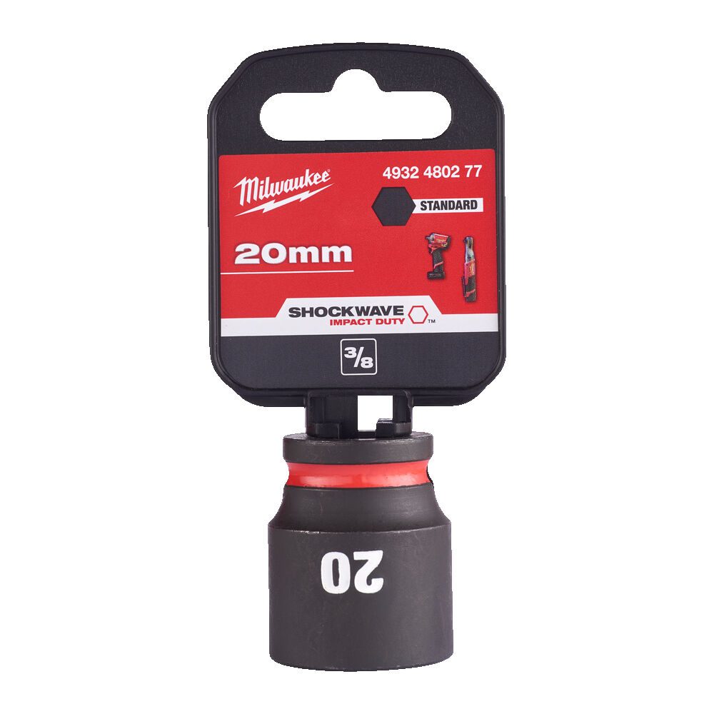 3⁄8˝SHOCKWAVE™ ΚΑΡΥΔΑΚΙ ΚΡΟΥΣΗΣ 20mm